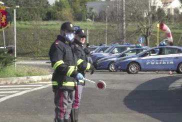 Coronavirus, i controlli della Polizia a Roma