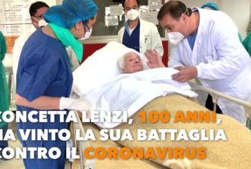 Coronavirus, nonna Concetta guarita a cento anni