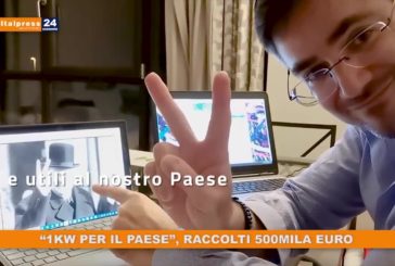 “1kW per il Paese”, raccolti 500 mila euro