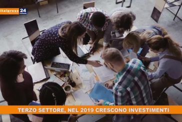 Terzo settore, nel 2019 crescono investimenti