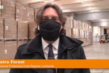 Lombardia, in consegna altri 3,6 milioni di mascherine