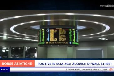 SEDUTA POSITIVA IN ASIA IN SCIA AGLI ACQUISTI DI WALL STREET