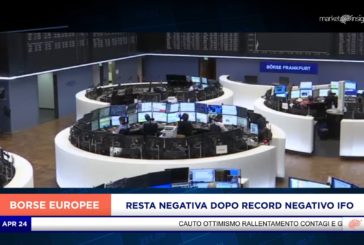 EUROPA ANCORA NEGATIVA DOPO RECORD NEGATIVO IFO