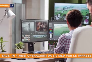 SACE, in 4 mesi operazioni da 5,9 mld per le imprese