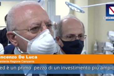 Campania, nuova terapia intensiva all’ospedale di Boscotrecase