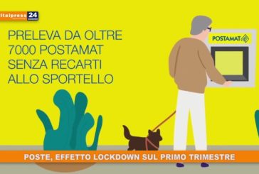 Poste, effetto lockdown sul primo trimestre