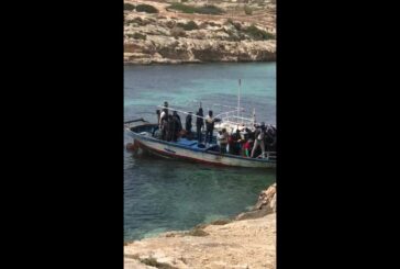 Nuovo sbarco di migranti a Lampedusa