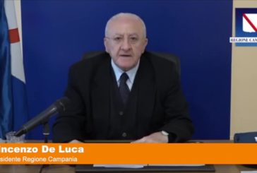 De Luca “I rientri in Campania sono sotto controllo”