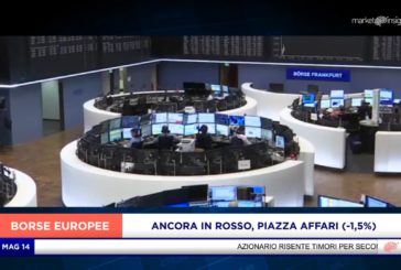 ANCORA VENDITE IN EUROPA E A PIAZZA AFFARI (-1,5%)