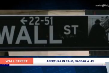 WALL STREET APRE IN CALO, NASDAQ A -1%