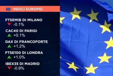 LE BORSE EUROPEE CHIUDONO INCERTE SU DATI MACRO DEBOLI E TENSIONI USA-CINA