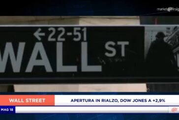 APERTURA IN RIALZO A WALL STREET