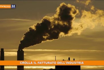 Crolla il fatturato dell’industria