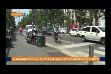 A maggio crolla ancora il mercato Ue dell’auto