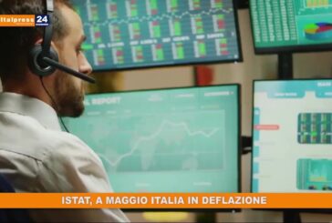 Istat, a maggio Italia in deflazione