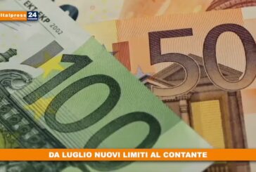 Da luglio nuovi limiti al contante