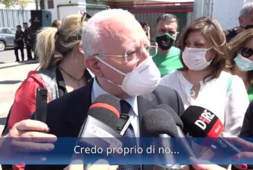 Coronavirus: De Luca: “La Regione Campania ha retto. Ora rispetto”