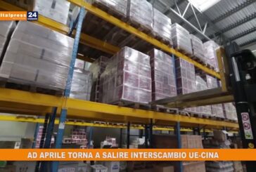 Ad aprile torna a salire interscambio UE- Cina