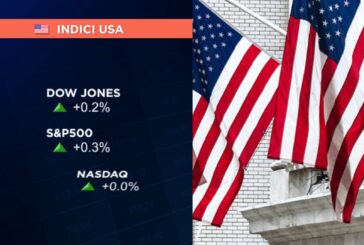 APERTURA SOPRA LA PARITÀ A WALL STREET