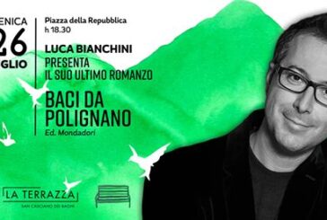 Luca Bianchini e il suo “Baci da Polignano”  alla Terrazza