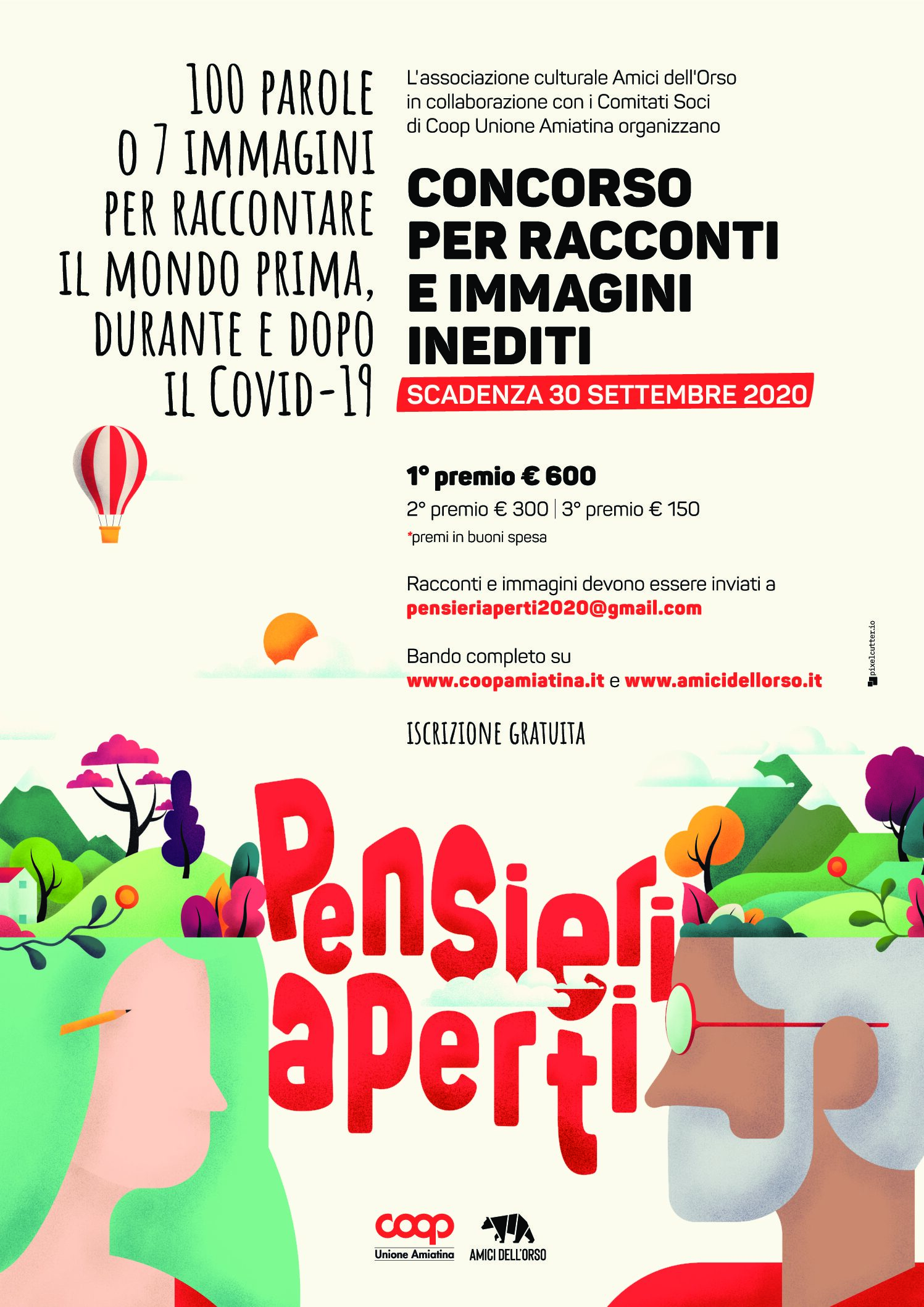 Pensieri aperti: 100 parole o 7 immagini per raccontare il mondo