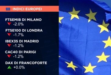 CHIUSURA IN CALO PER I LISTINI EUROPEI, MILANO A -2%