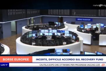 EUROPA INCERTA, DIFFICILE ACCORDO SUL RECOVERY FUND