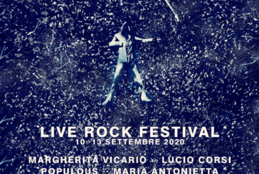 Un Live Rock Festival rinnovato dal 10 al 13 settembre