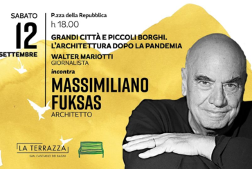 Massimiliano Fuksas a “La Terrazza” il 12 settembre