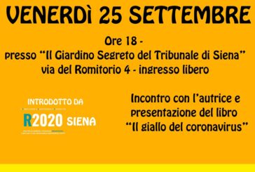 Nel Giardino segreto la presentazione in anteprima nazionale de “Il giallo del Coronavirus”