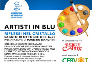 Artisti in blu. Riflessi nel cristallo: mostra da Beaux Arts