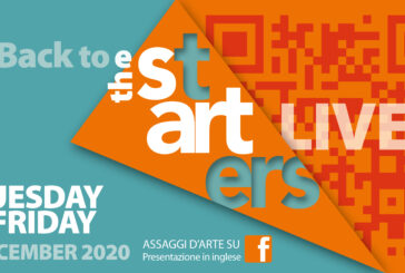 Back to the StARTers: incontri in diretta sulla pagina FB del Siena Art Institute