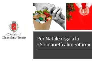 Per Natale regala la “Solidarietà alimentare”