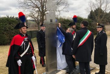 Cerimonia di commemorazione dei Carabinieri Savastano e Tarsilli