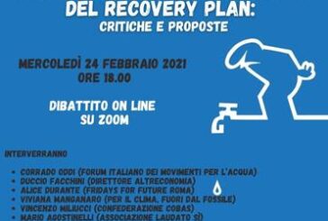 L’insostenibile inadeguatezza del Recovery Plan: critiche e proposte