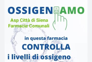 Campagna “OssigeniAmo”: controllo gratuito dell’ossigenazione del sangue