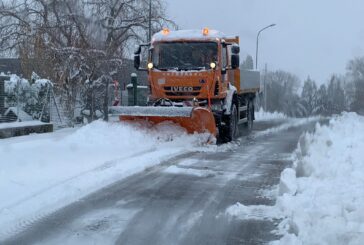 Neve: codice giallo fino alle 15 del 23 gennaio