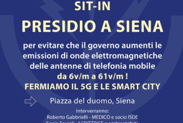 Emissioni elettromagnetiche: presidio in piazza Duomo l’8 maggio