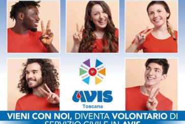 Servizio civile regionale con Avis: possibilità per 44 giovani