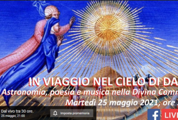 “In viaggio nel cielo di Dante”, astronomia, poesia e musica nella Divina Commedia