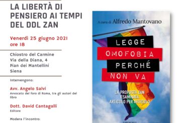 “La libertà di pensiero ai tempi del DDL Zan”: incontro dell’Osservatorio di Bioetica