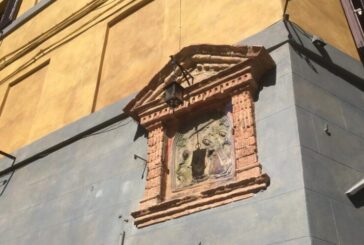 Restaurato dal Valdimontone il tabernacolo di via Roma