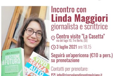 Al lago di Montepulciano un incontro con la scrittrice Maggiori