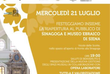 Riaprono la Sinagoga e il Museo Ebraico di Siena