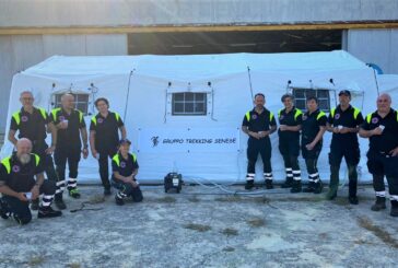 Gruppo Trekking Senese: una tenda per l’attività di Protezione civile