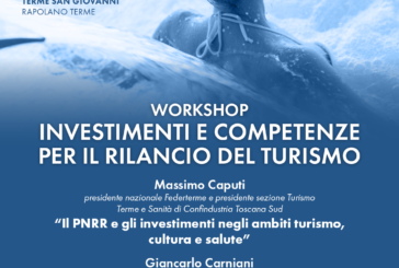 “Investimenti e competenze per il rilancio del turismo”