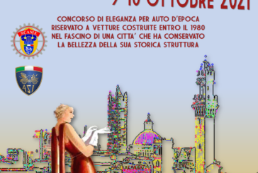 Concorso di eleganza per auto storiche a Siena