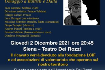 I Lions presentano il concerto di beneficenza “Da Lucio a Lucio & Friends”