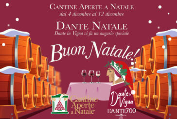 Cantine Aperte a Natale: in Toscana arrivano gli auguri di “Dante Natale”