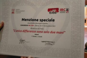 Menzione a “L’unica differenza sono solo due mani” al congresso IRC